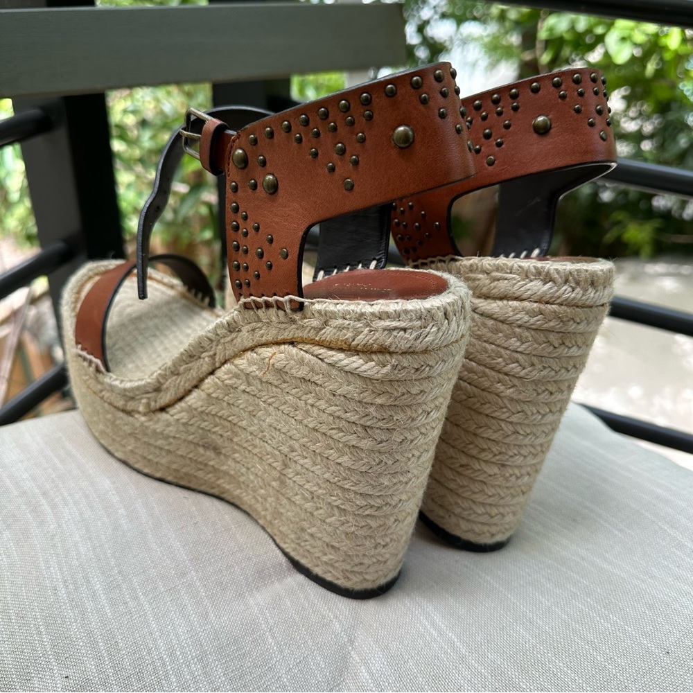 Authentic Saint Laurent Wedges size 10 - Picture 10 of 13